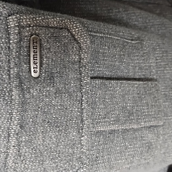 Element Wood & Thread Sherpa Hood, Heavy French Terry Sweatshirt Jacket Med - Picture 3 of 16